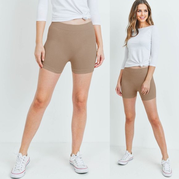 NEW Super Stretchy Seamless Biker Mini Boy Short - Picture 13 of 16